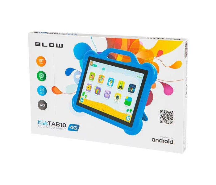 Tablet KidsTAB10 4G BLOW 4/64GB Niebieskie etui-3486329