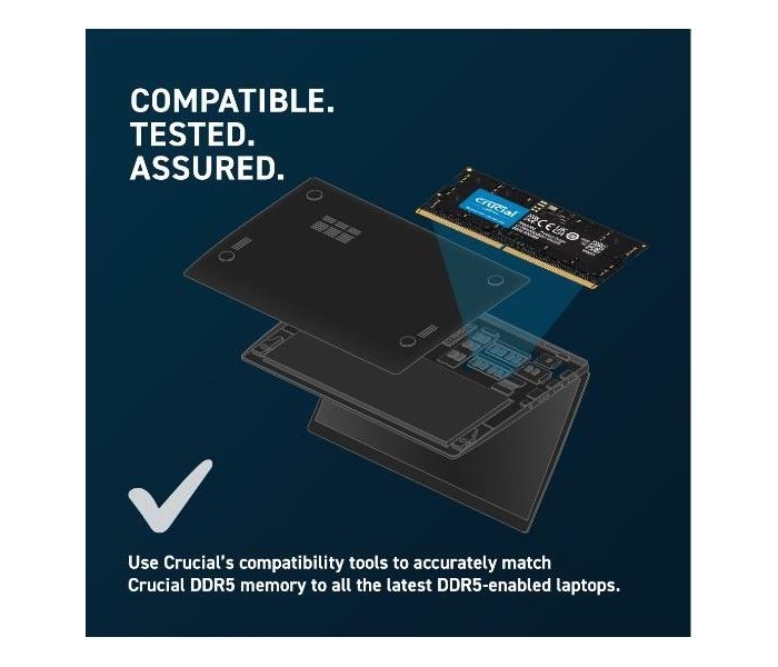 Pamięć do notebooka DDR5 SODIMM 48GB(2*24) /5600 CL46 (16Gbit)-3486866