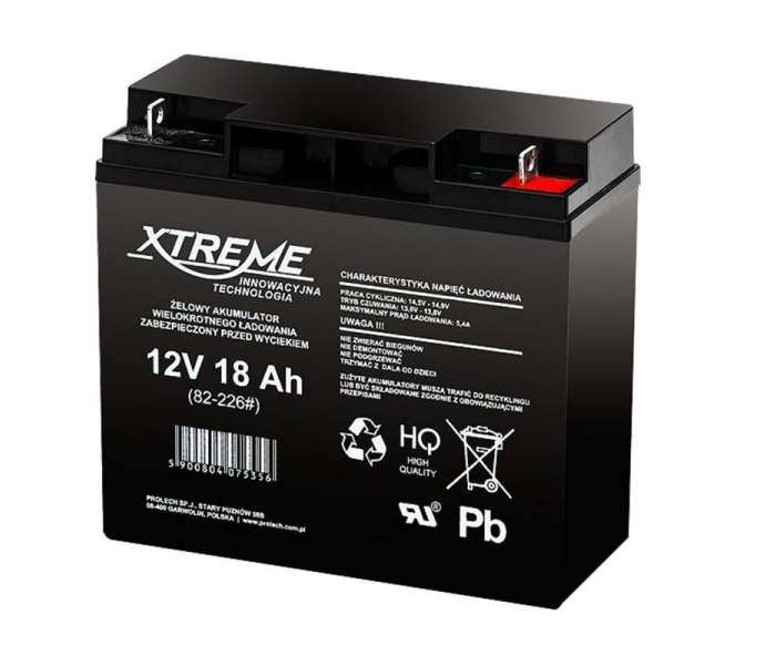 Akumulator żelowy 12V 18Ah XTREME-3488894