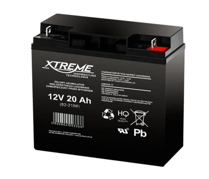 Akumulator żelowy 12V 20Ah XTREME-3488900