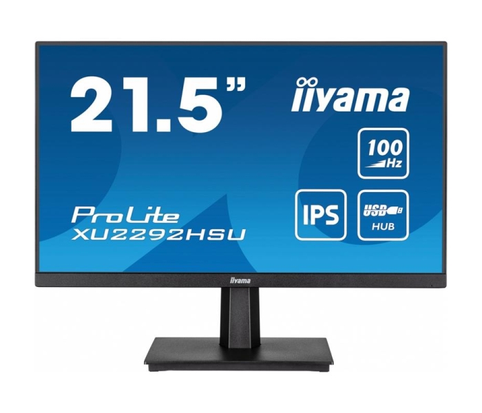 Monitor 21.5 cala ProLite XU2292HSU-B6 IPS,100Hz,FreeSync,SLIM,HDMI,DP,2x2W, 4xUSB(3.2),0.4ms-3491705