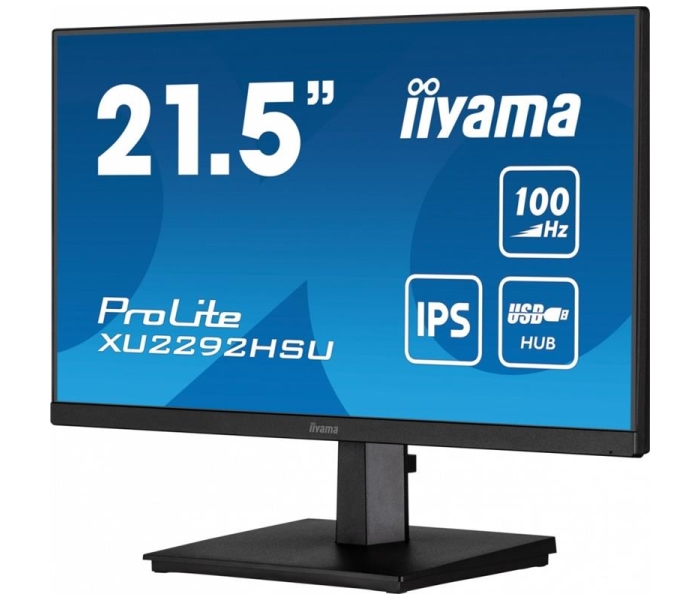Monitor 21.5 cala ProLite XU2292HSU-B6 IPS,100Hz,FreeSync,SLIM,HDMI,DP,2x2W, 4xUSB(3.2),0.4ms-3491713