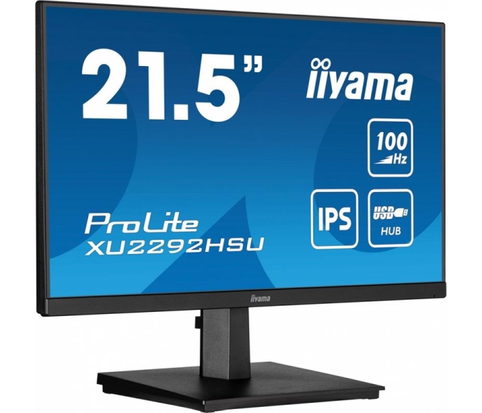 Monitor 21.5 cala ProLite XU2292HSU-B6 IPS,100Hz,FreeSync,SLIM,HDMI,DP,2x2W, 4xUSB(3.2),0.4ms-3491714