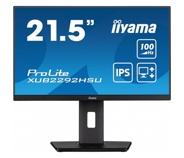 Monitor 21.5 cala XUB2292HSU-B6 IPS,100Hz,FreeSync,PIVOT,0.4ms,HDMI, DP,4xUSB(3.2),2x2W,HAS(150mm)-3491729