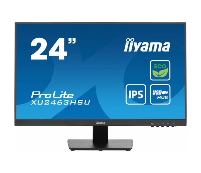 Monitor 24 cale XU2463HSU-B1 IPS,100HZ,ECO,3ms,SLIM,HDMI,DP,2x USB3.2 ,TCO,EPEAT-3491790