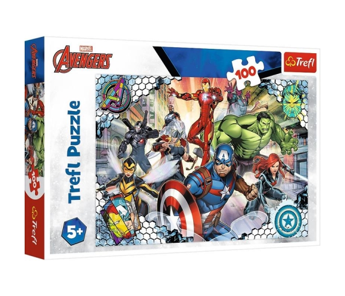Puzzle 100 elementów Sławni Avengers-3500940