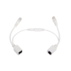Adaptery PoE Gembird PP12-POE-0.15M-W UTP 15 cm białe 2 szt.