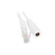 Adaptery PoE Gembird PP12-POE-0.15M-W UTP 15 cm białe 2 szt.