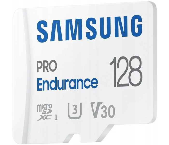 Karta pamięci SDXC Samsung PRO Endurance Flash 128GB Class 10 UHS-I/U3 V30 MB-MJ128KA/EU
