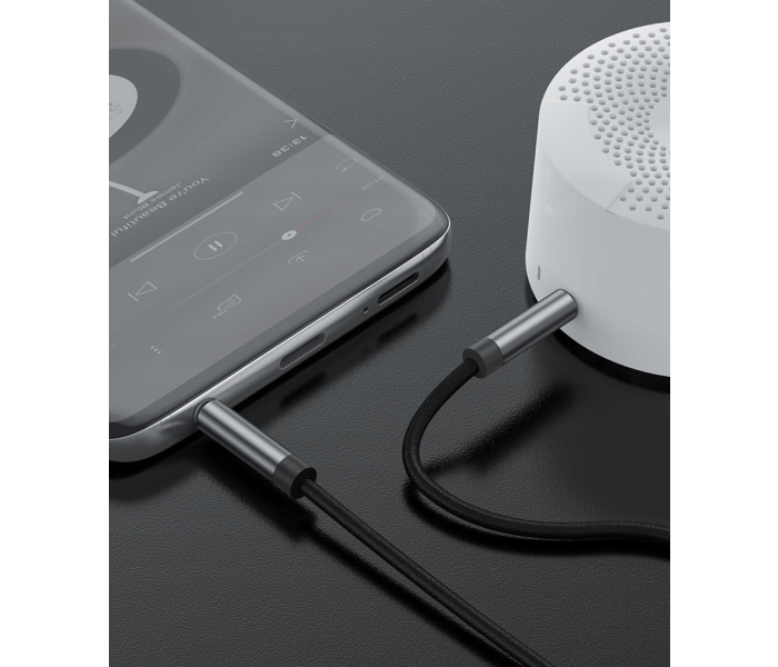 Kabel audio 3,5 mm Jack M/M 1 m AUX stereo minijack do telefonu, PC, auta