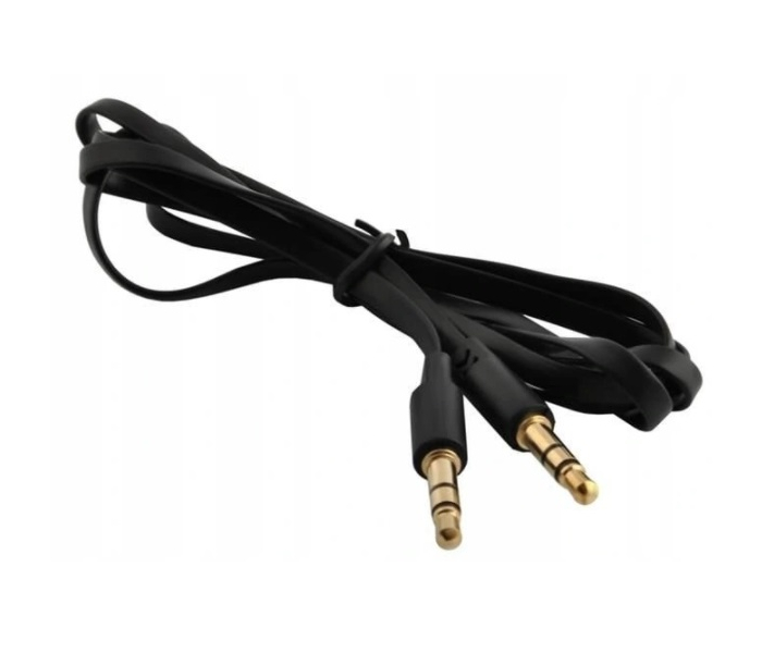 Kabel audio 3,5 mm Jack M/M 1 m AUX stereo minijack do telefonu, PC, auta