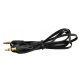 Kabel audio 3,5 mm Jack M/M 1 m AUX stereo minijack do telefonu, PC, auta